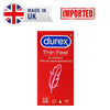 UK Durex Thin Feel Condoms 12s