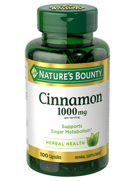 USA Nature's Bounty Cinnamon 1000mg