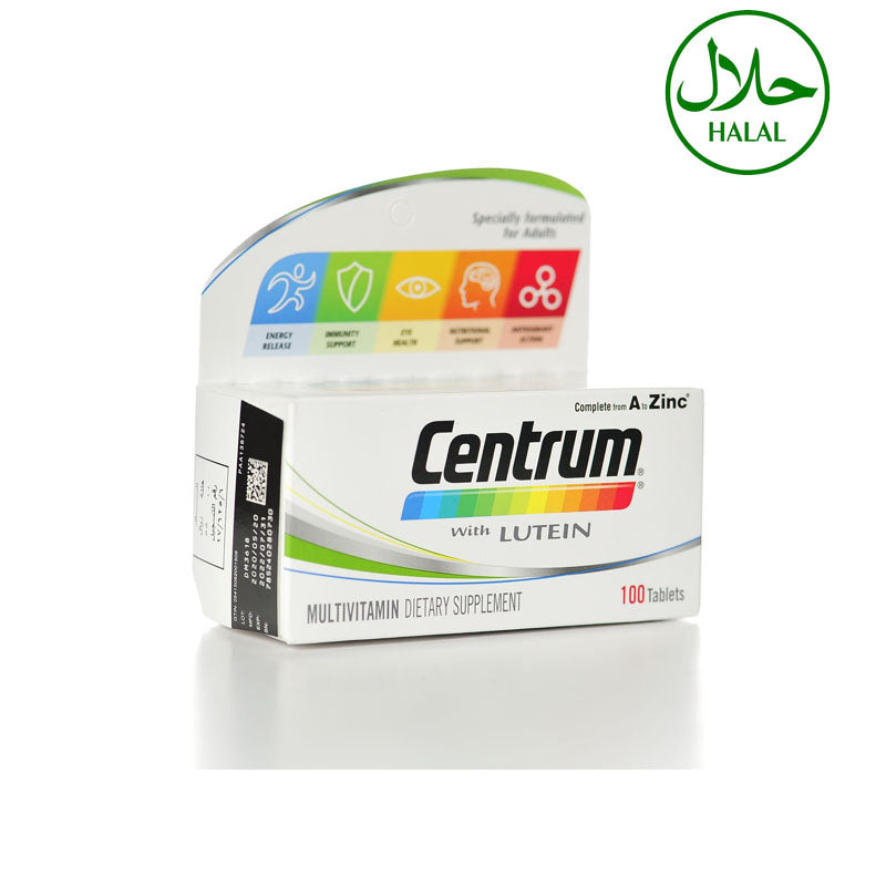 Halal Centrum lutein 100 tabs Available in Pakistan Medical Mart