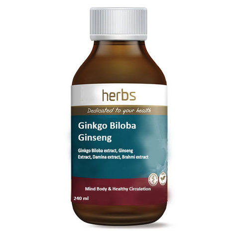 Ginkgo Bioloba Ginseng 240ml