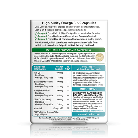 Ultra Omega 3·6·9