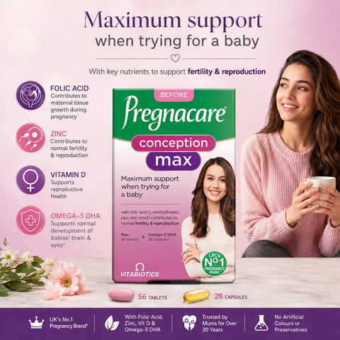 Vitabiotics Pregnacare Conception Max