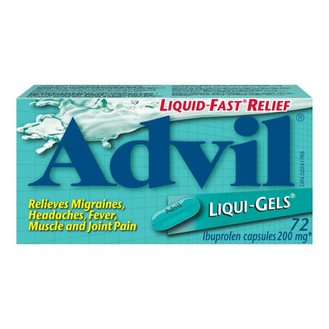 Advil Liqui-Gels minis 72 liquid gel capsules