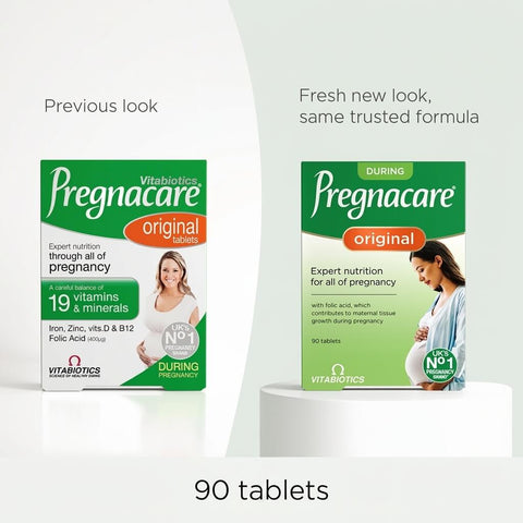 UK Vitabiotics Pregnacare Original 90 Tabs