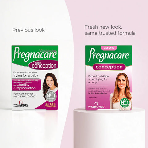 UK Vitabiotics Pregnacare Conception