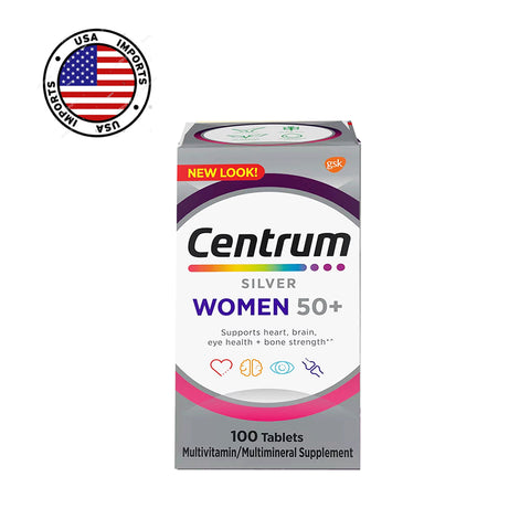 Centrum Silver Women 50+ 100 Tablets
