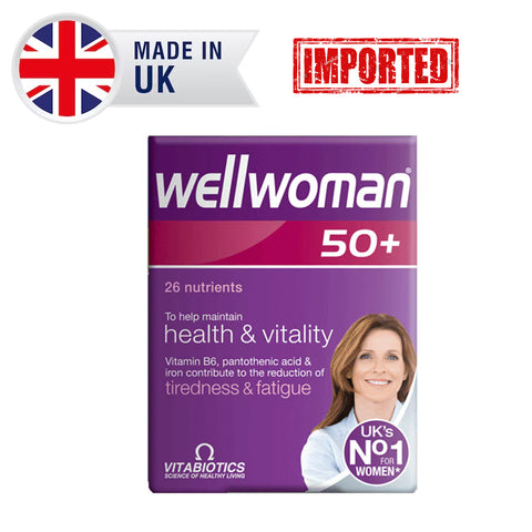UK Vitabiotics Wellwoman 50+