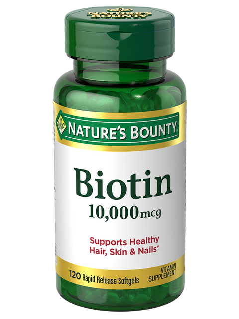 USA Nature's Bounty Biotin 10,000mcg 120 Caps