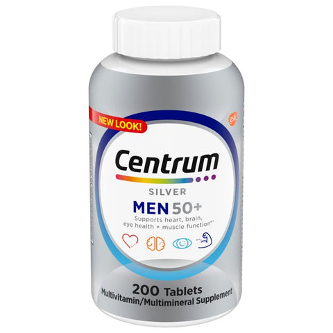 USA Centrum Silver Men 50+ 200 Tablets