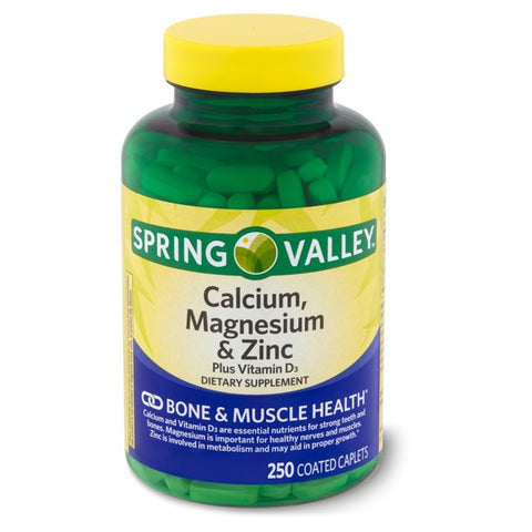 Spring Valley Calcium & Magnesium Citrate with D3 250 CT