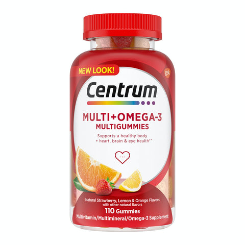 Centrum MultiGummies Multi + Omega-3 Fatty Acids