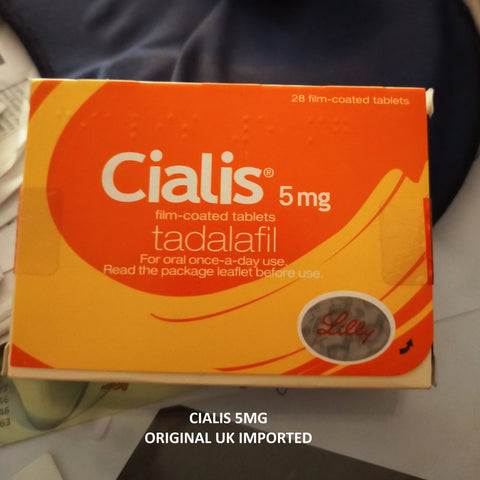 UK Original Cialis 5mg - 28 Tabs