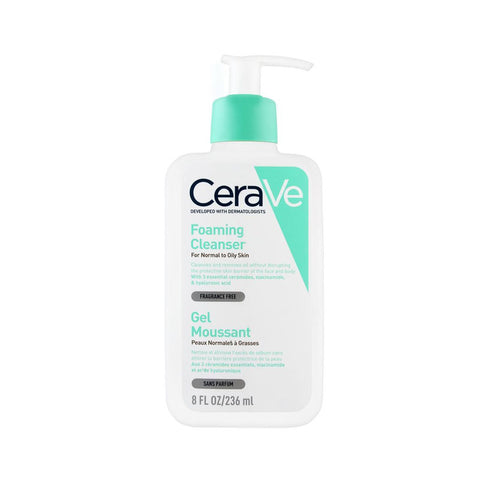CeraVe Foaming Cleanser for Normal to Oily Skin 236ml