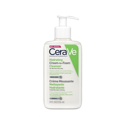 CeraVe Hydrating Cream to Foam Cleanser 236ml