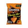 Doritos Flamin' Hot Tangy Cheese Sharing Tortilla Chips Crisps 180g