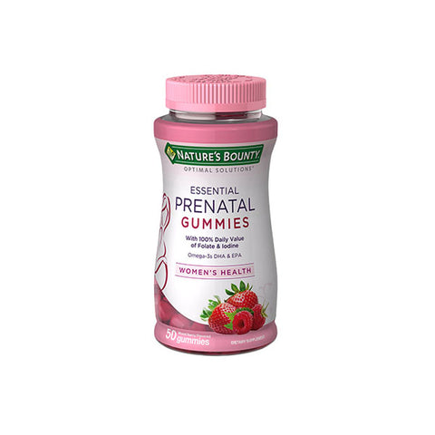 Essential Prenatal Gummies Nature’s Bounty
