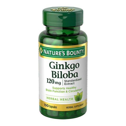 Nature's Bounty Ginkgo Biloba 120mg
