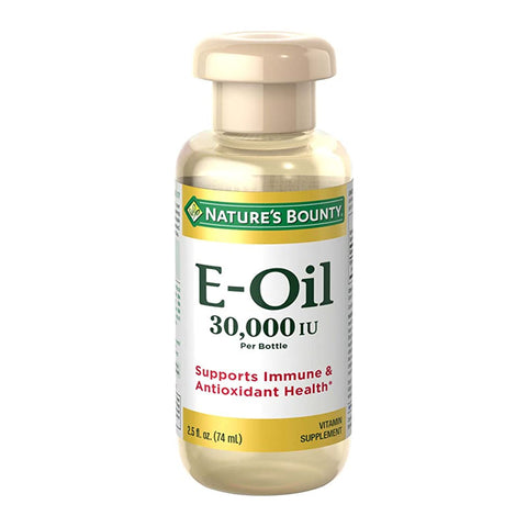 Nature's Bounty Natural Vitamin E-Oil Dietary Supplement 2.5oz