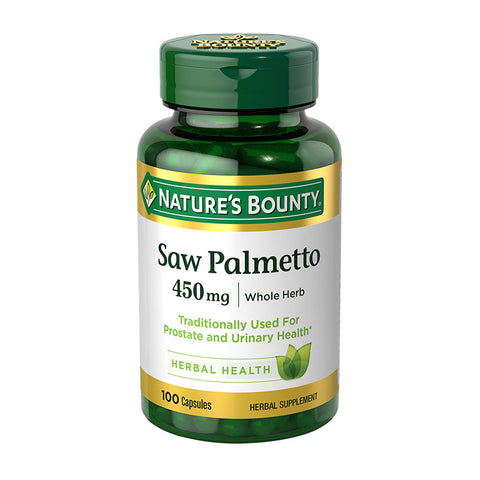 Nature's Bounty Saw Palmetto 450mg