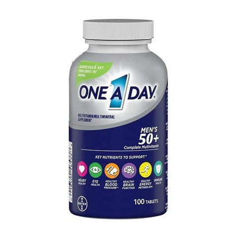 USA One A Day Men50+ 100/90 Tablets