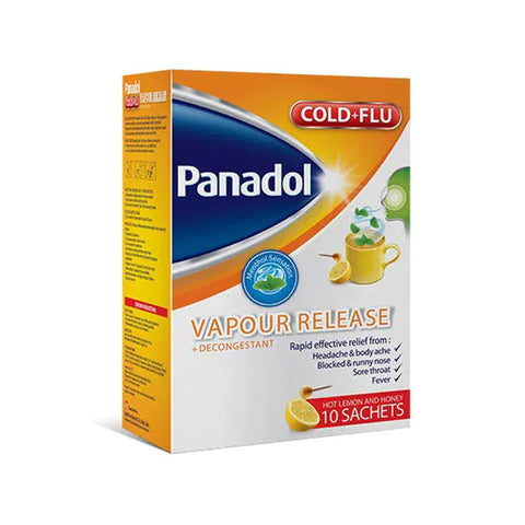 Panadol Cold&Flu Vapor Release 10Sachets