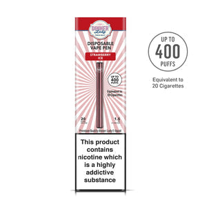 Dinner Lady Strawberry Ice Disposable Vape Pen