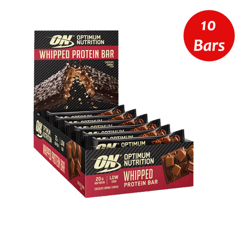 OPTIMUM NUTRITION WHIPPED PROTEIN BAR - CHOCOLATE CARAMEL 60G Box