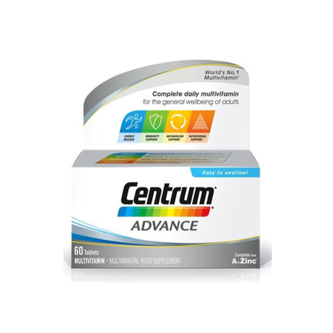 Centrum Advance A to Z Multivitamins & Minerals 60 Tablets