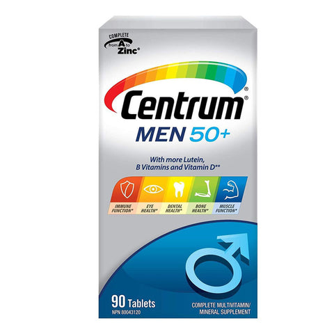 Centrum Silver Men50+ 90 Tablets CA