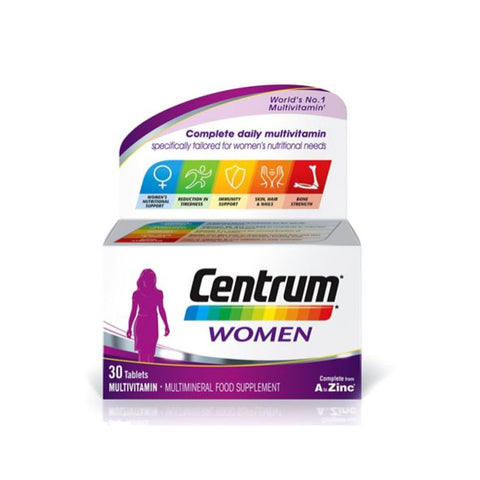 Centrum Women Multivitamins and Minerals 30 Tablets
