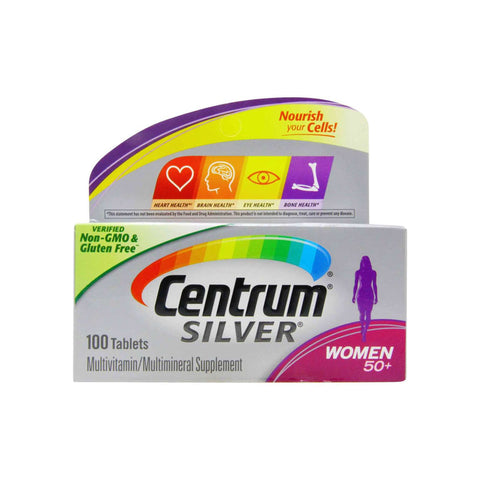 Centrum Silver Women 50+ 100 Tablets