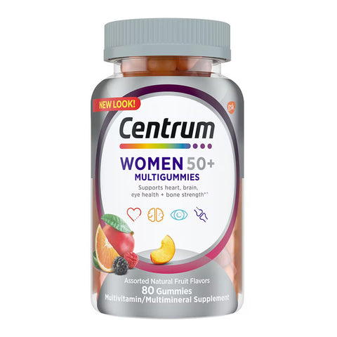 Centrum MultiGummies Women 50+ 80 Gummies