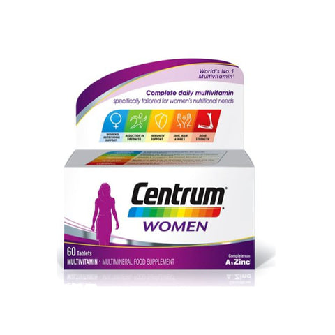 Centrum Women Multivitamins and Minerals 60 Tablets