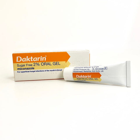 UK Imported Daktarin 2% Oral Gel