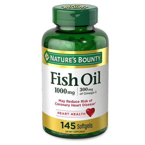 Nature's Bounty Fish oil 1000 mg plus omega 3