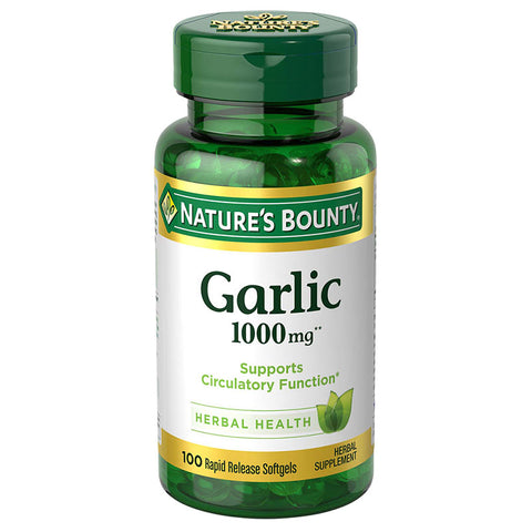 Nature's Bounty Garlic 1000mg