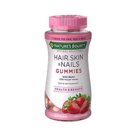 Nature's Bounty Hair Skin Nails Gummies 80s