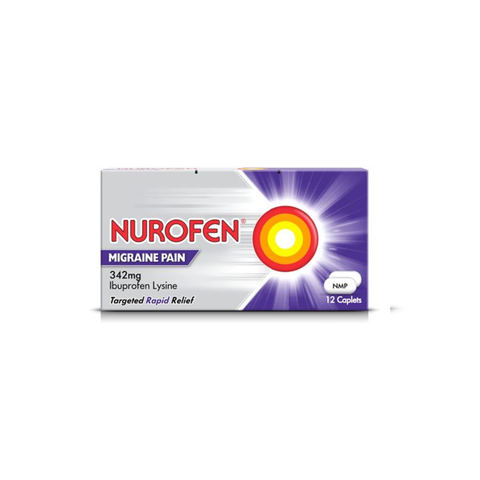 Nurofen Migraine Pain 12 Caplets