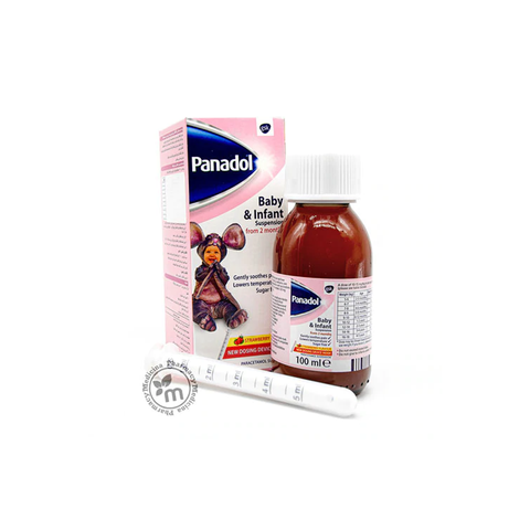 Imported Panadol Baby & Infant 100ml Suspension