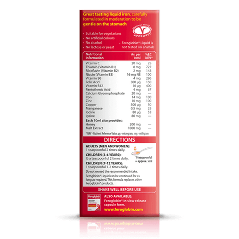 Vitabiotics Feroglobin Liquid