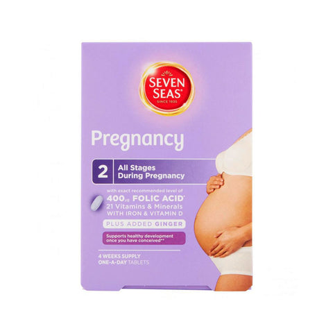 Seven Seas Pregnancy Vitamins with Folic Acid 28 Tablets