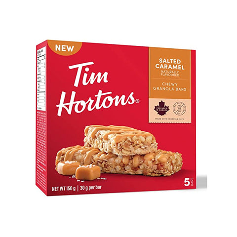 TIM HORTONS GRANOLA BAR SALTED CARAMEL