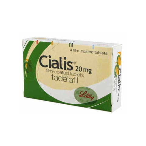 UK Cialis 20mg - 4 Tabs