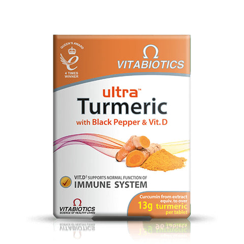 Vitabiotics Ultra Turmeric with Black Pepper & Vit D 60s