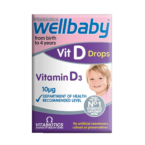 Vitabiotics Wellbaby Vitamin D Drops