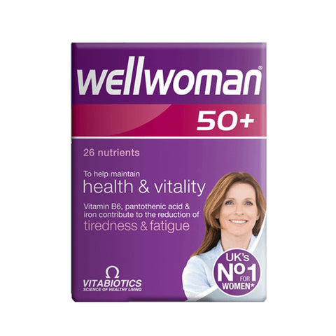 UK Vitabiotics Wellwoman 50+