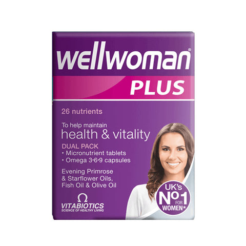 Vitabiotics Wellwoman Plus Omega 3-6-9